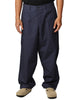 Pantalone uomo universal works dutch pant navy a gamba ampia con pinces cucite