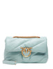 Borsa pinko light blue classic love bag puff maxi quilt