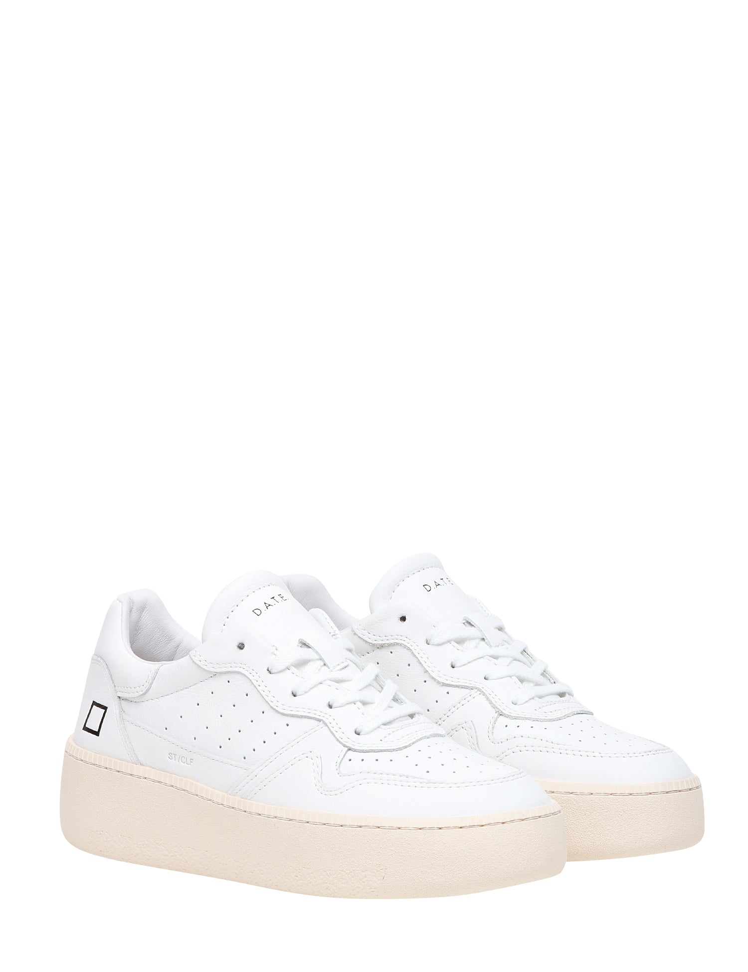 sneakers STEP CALF WHITE