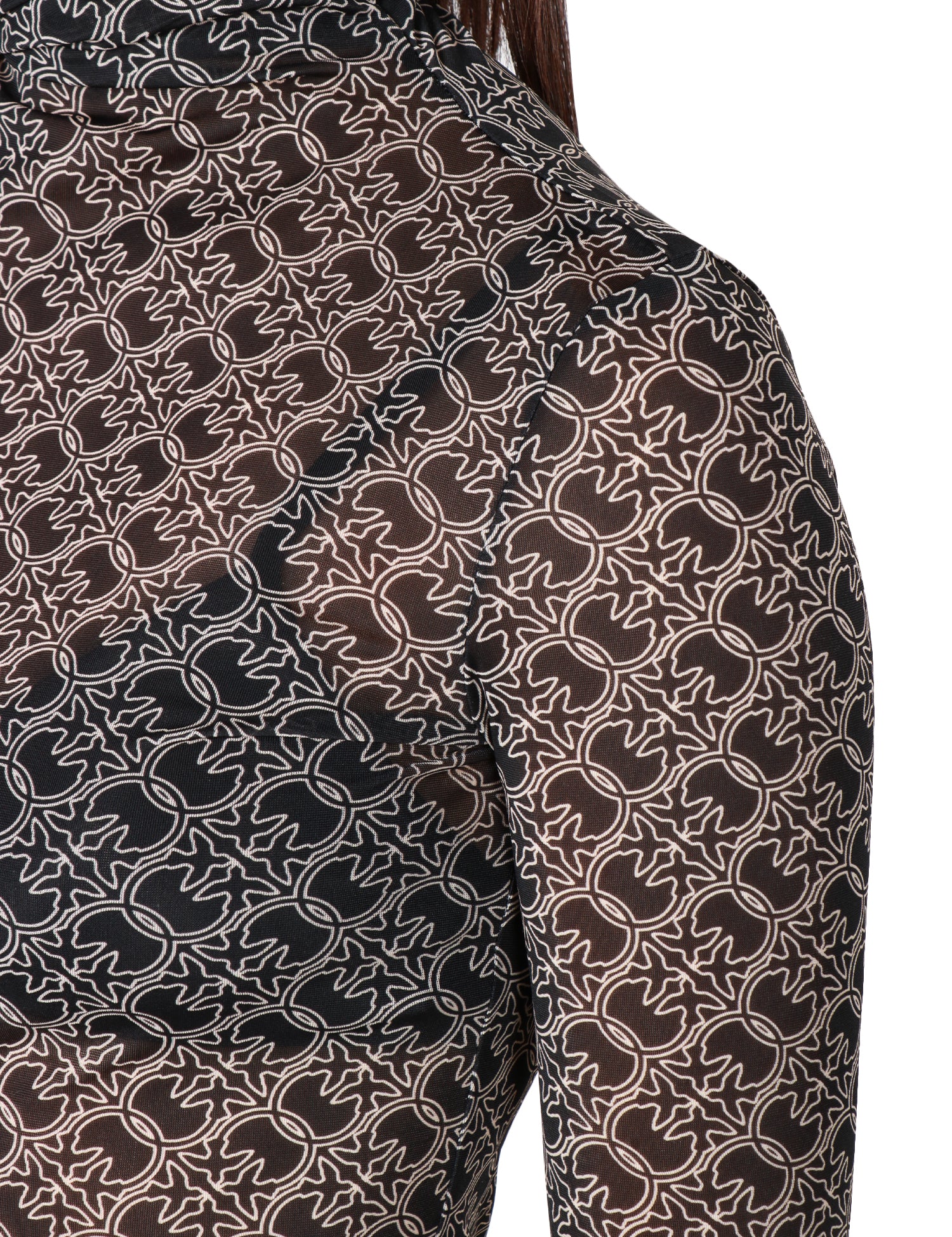 Maglia lupetto stampa logo