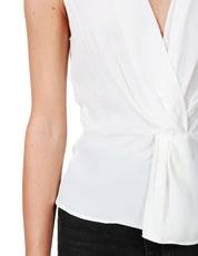 Top crepe de chine