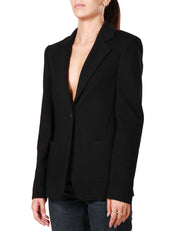 Blazer monopetto nero