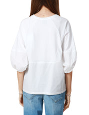 T-SHIRT SEMIBARCA IN JERSEY SHAPES