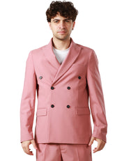 GIACCA UOMO AMARANTO ROSA BLUSH A DOPPIOPETTO
