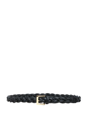 CINTA AVENUE 67 IN PELLE NERA