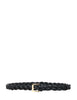 Cinta avenue 67 in pelle nera