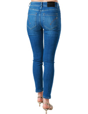JEANS DONNA DONDUP MONROE LAVAGGIO MEDIO A VITA BASSA MODELLO SKINNY