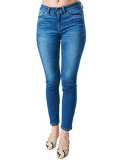 JEANS DONNA DONDUP MONROE LAVAGGIO MEDIO A VITA BASSA MODELLO SKINNY