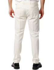 PANTALONE UOMO ENTRE AMIS BURRO TASCA AMERICA IN GABARDINA