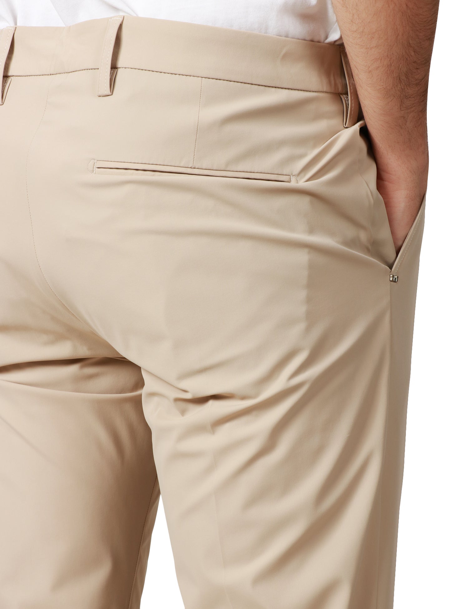PANTALONE UOMO ENTRE AMIS GINSENG TASCA AMERICA ALLA CAVIGLIA