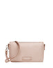 Borsa donna gianni chiarini phard nora pouch in pelle martellata con cinturino e tracolla removibili