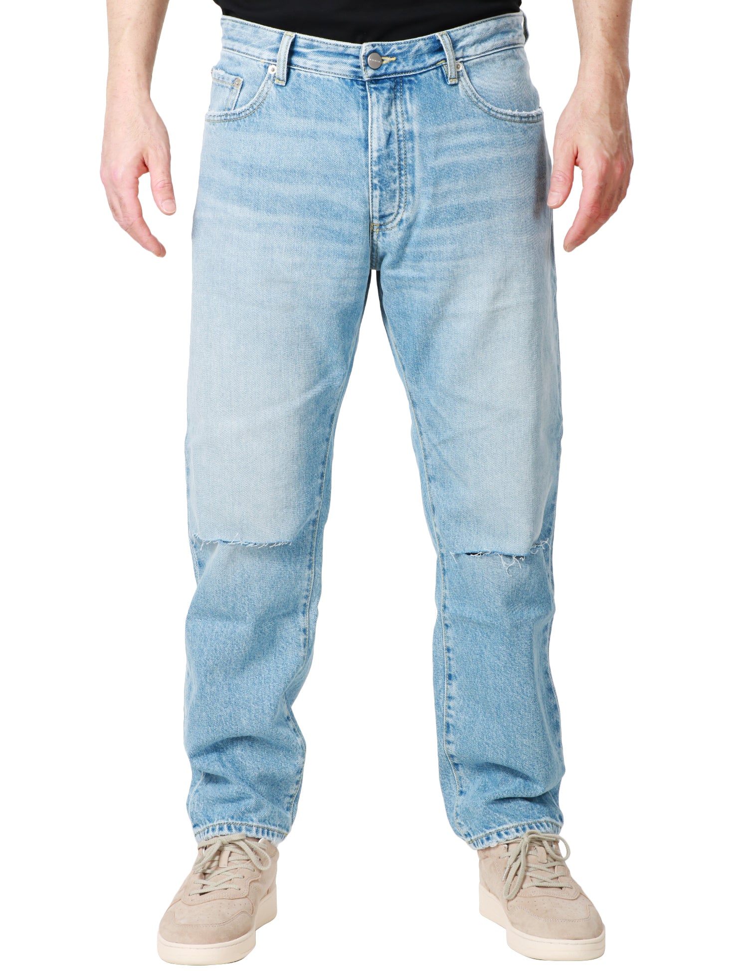 JEANS UOMO ICON DENIM JOSH LAVAGGIO CHIARO