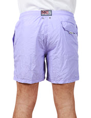 COSTUME DA BAGNO UOMO MC 2 SAINT BARTH LILLA IN TESSUTO LEGGERO CON ETICHETTA POSTERIORE PANTONE E COULISSE IN VITA