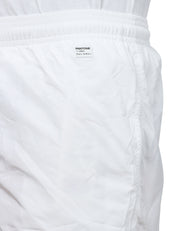 COSTUME DA BAGNO UOMO MC 2 SAINT BARTH BIANCO IN TESSUTO LEGGERO CON ETICHETTA POSTERIORE PANTONE E COULISSE IN VITA