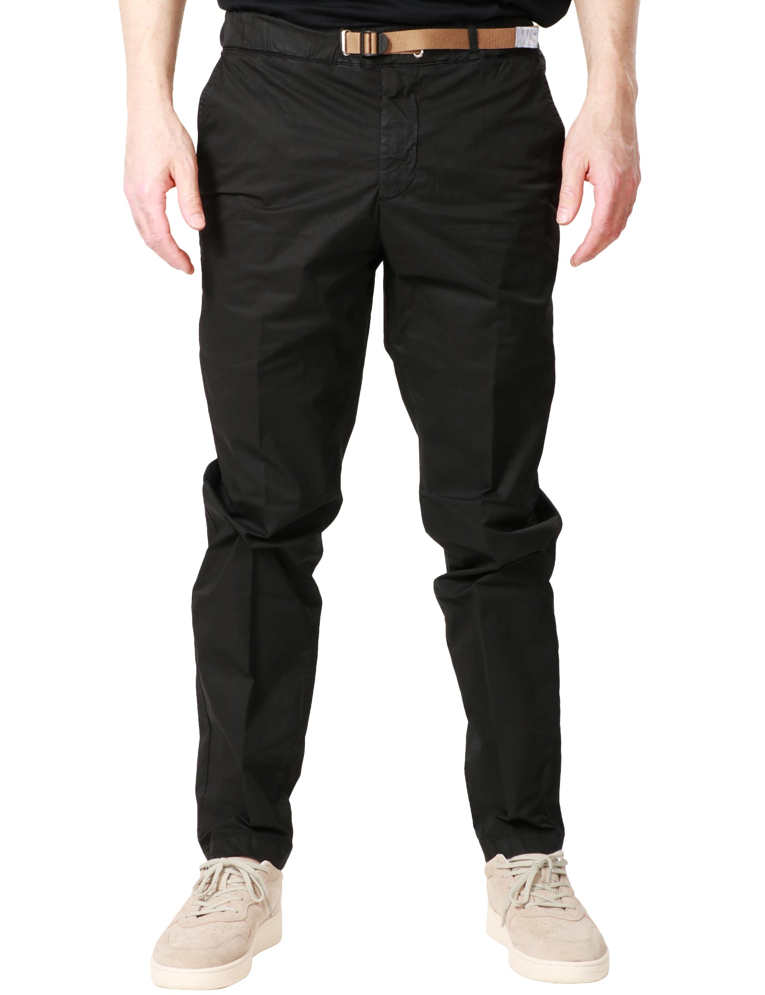 PANTALONE UOMO WHITESAND NERO MODELLO GREG