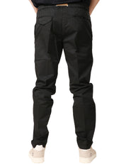 PANTALONE UOMO WHITESAND NERO MODELLO GREG