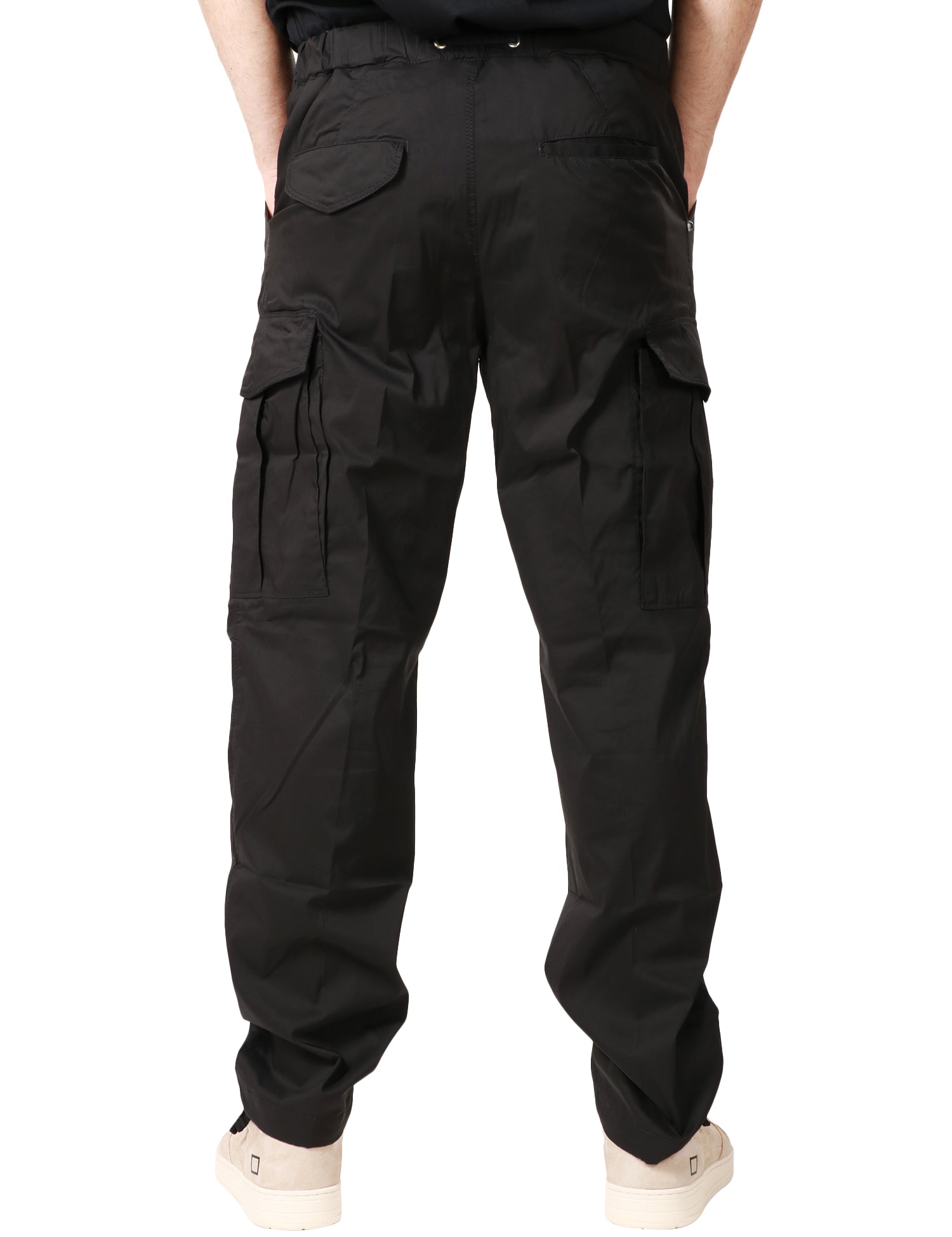 PANTALONE UOMO WHITESAND NERO CARGO MODELLO BRYAN