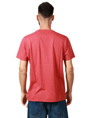 T-SHIRT UOMO BOWERY ESSENTIAL ROSSA GIROCOLLO 100% COTONE