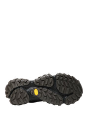 SCARPA UOMO CAMPER KARST TREK NERA IN PET RICICLATO E NABUK CON PLANTARI E SUOLE VIBRAM