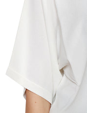 MAGLIA DONNA ALPHA STUDIO LATTE TAGLIO KIMONO CON SCOLLO A BARCA IN VISCOSA