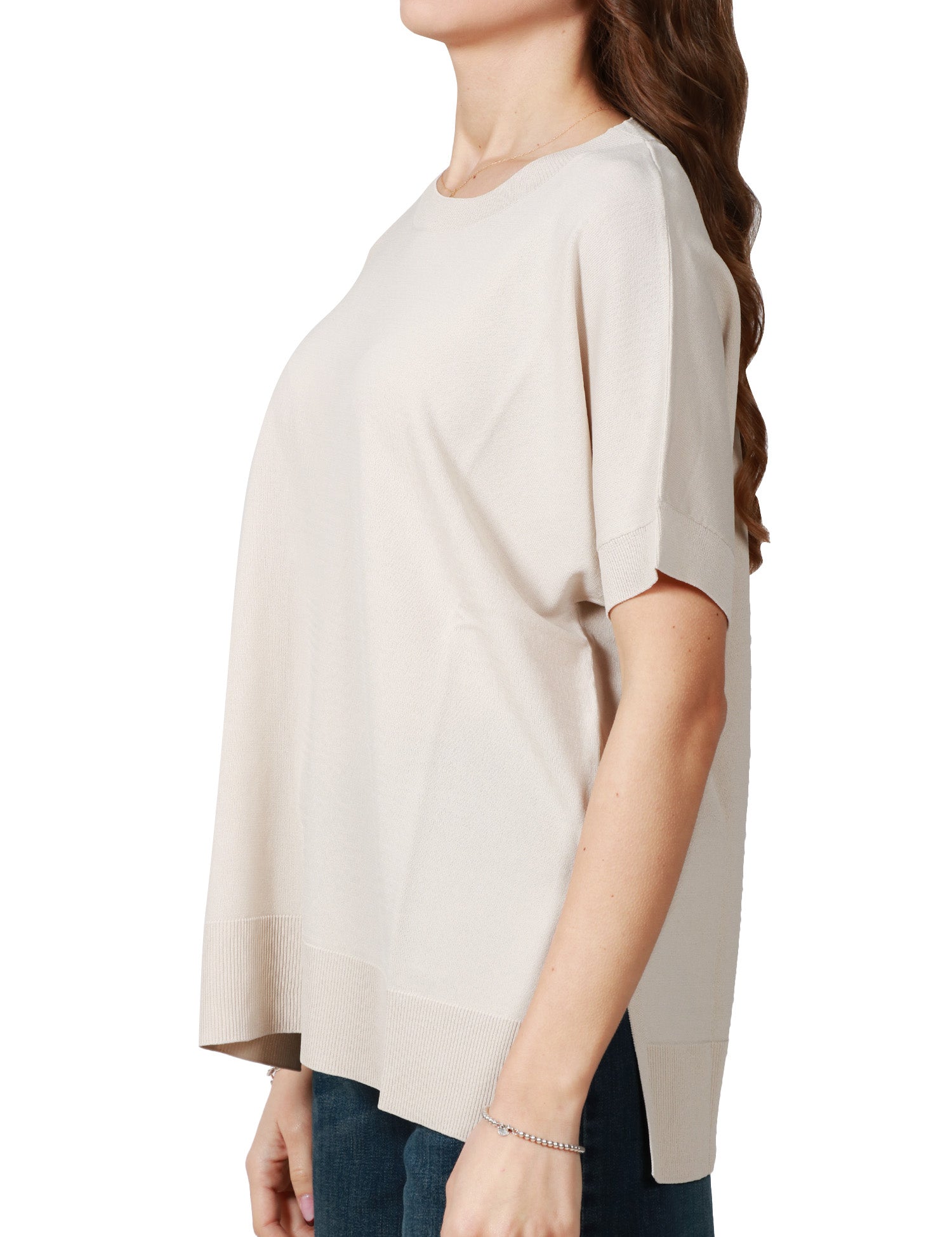 MAGLIA DONNA ALPHA STUDIO SABBIA