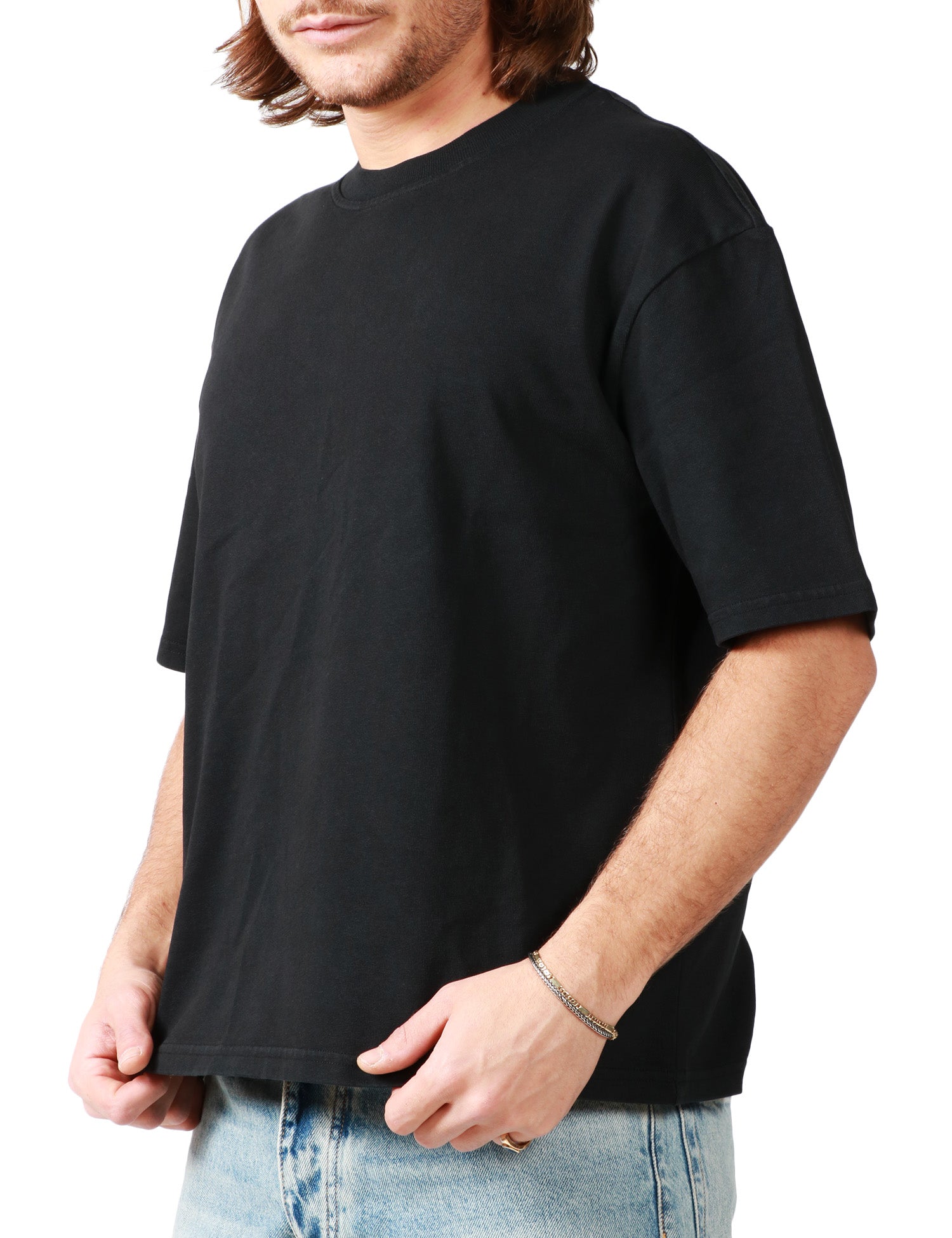 T-SHIRT UOMO ALPHA STUDIO NERA