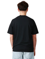 T-SHIRT UOMO ALPHA STUDIO NERA GIROCOLLO RELAXED FIT