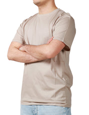 T-SHIRT UOMO AMARANTO CORDA GIROCOLLO RELAXED FIT