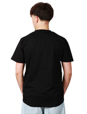 T-SHIRT UOMO AMARANTO NERA GIROCOLLO RELAXED FIT