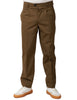 Pantalone uomo amaranto militare con pinces davanti