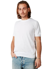 T-SHIRT UOMO AMARANTO BIANCA