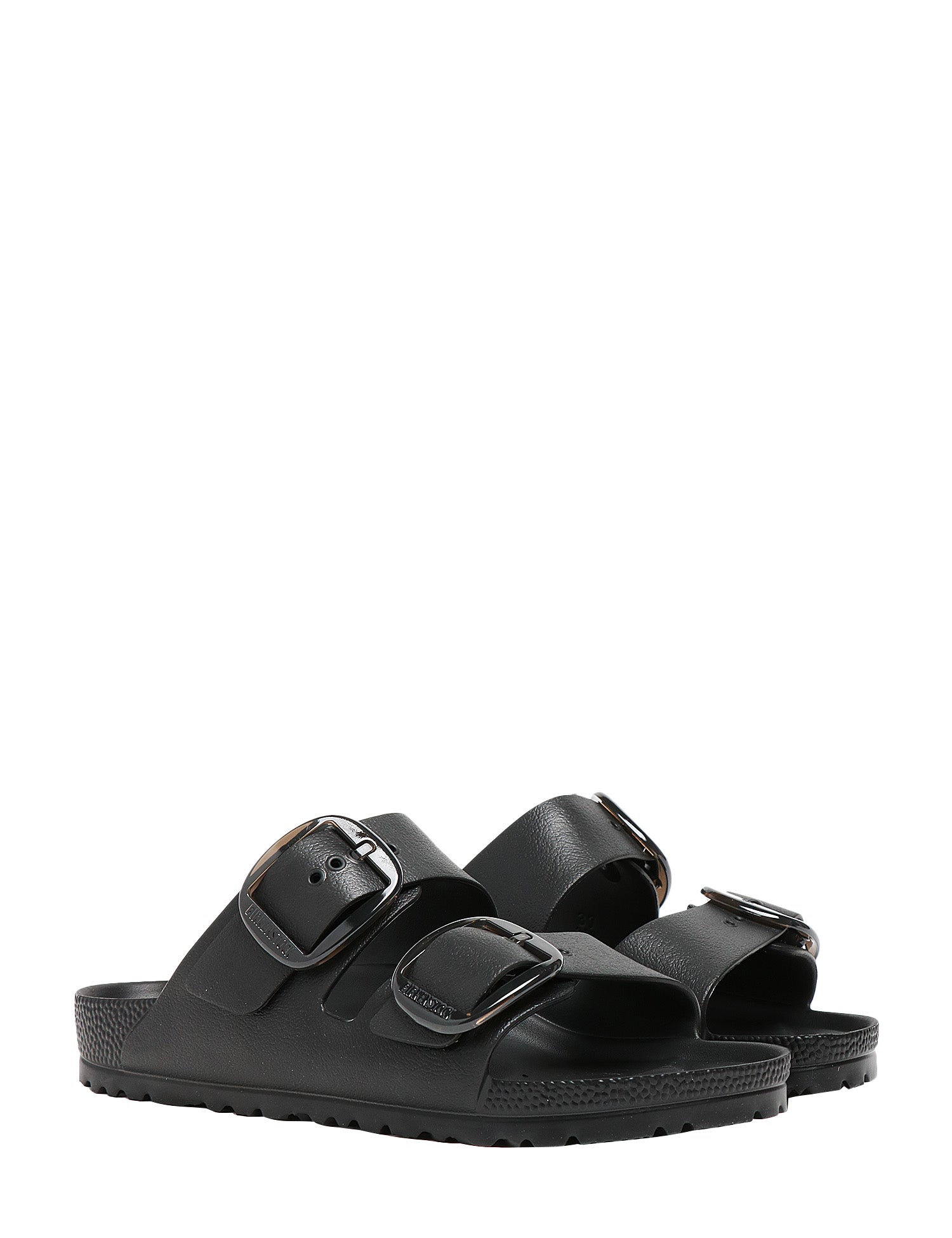 CIABATTA DONNA BIRKENSTOCK ARIZONA NERA IN PLASTICA EVA ULTRAGGERA CON DOPPIA FIBBIA