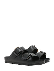 CIABATTA DONNA BIRKENSTOCK ARIZONA NERA IN PLASTICA EVA ULTRAGGERA CON DOPPIA FIBBIA