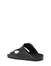 CIABATTA DONNA BIRKENSTOCK ARIZONA NERA IN PLASTICA EVA ULTRAGGERA CON DOPPIA FIBBIA