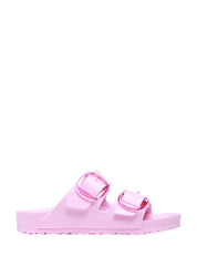 CIABATTA DONNA BIRKENSTOCK ARIZONA PINK IN PLASTICA ULTRALEGGERA CON DOPPIA FIBBIA