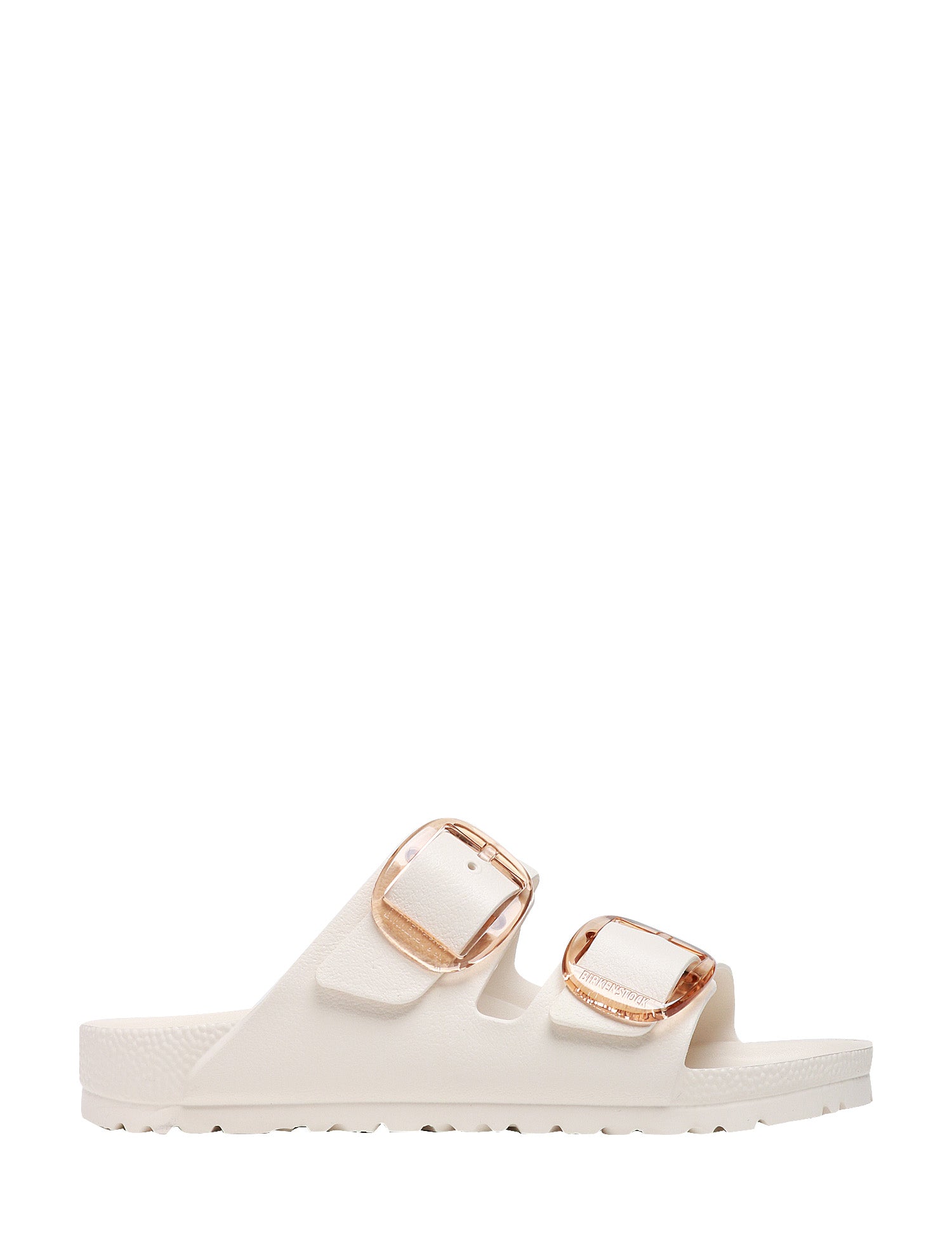 CIABATTA DONNA BIRKENSTOCK ARIZONA EGGSHELL IN PLASTICA EVA ULTRALEGGERA CON DOPPIA FIBBIA