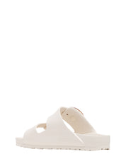 CIABATTA DONNA BIRKENSTOCK ARIZONA EGGSHELL IN PLASTICA EVA ULTRALEGGERA CON DOPPIA FIBBIA