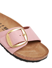 CIABATTA DONNA BIRKENSTOCK MADRID OLD ROSE IN PELLE NABUK OLIATA CON SINGOLA FIBBIA E PLANTARE IN SUGHERO E LATTICE