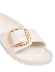 CIABATTA DONNA BIRKENSTOCK MADRID EGGSHELL IN PLASTICA EVA ULTRALEGGERA CON FIBBIA SINGOLA