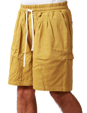 BERMUDA UOMO CALIFORNIA POSH KAKI WORKER CON COULISSE