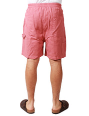 BERMUDA UOMO CALIFORNIA POSH ROSA WORKER CON COULISSE