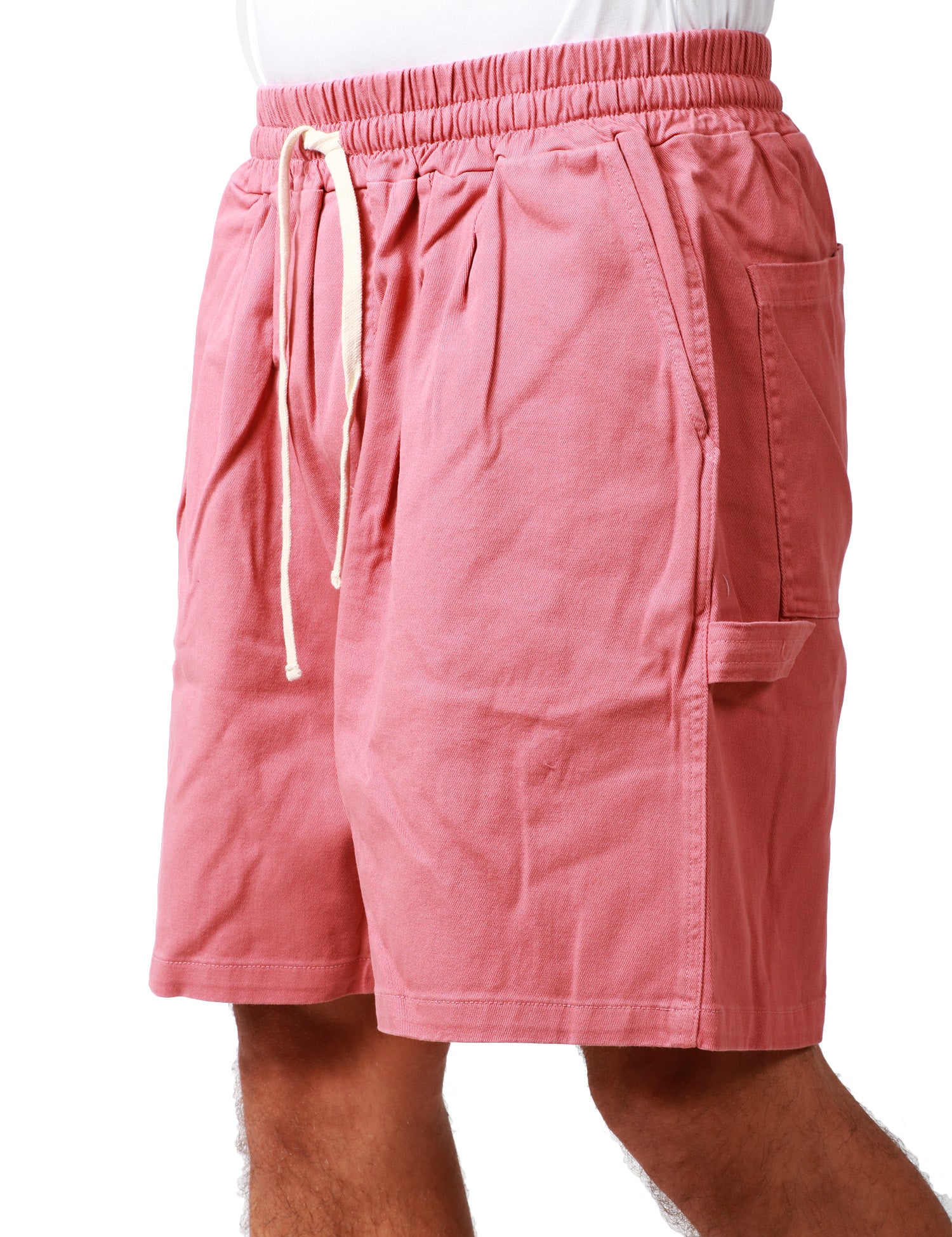 BERMUDA UOMO CALIFORNIA POSH ROSA WORKER CON COULISSE