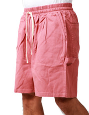 BERMUDA UOMO CALIFORNIA POSH ROSA WORKER CON COULISSE