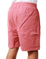 BERMUDA UOMO CALIFORNIA POSH ROSA WORKER CON COULISSE