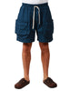 Bermuda uomo california posh blu con tasconi e coulisse