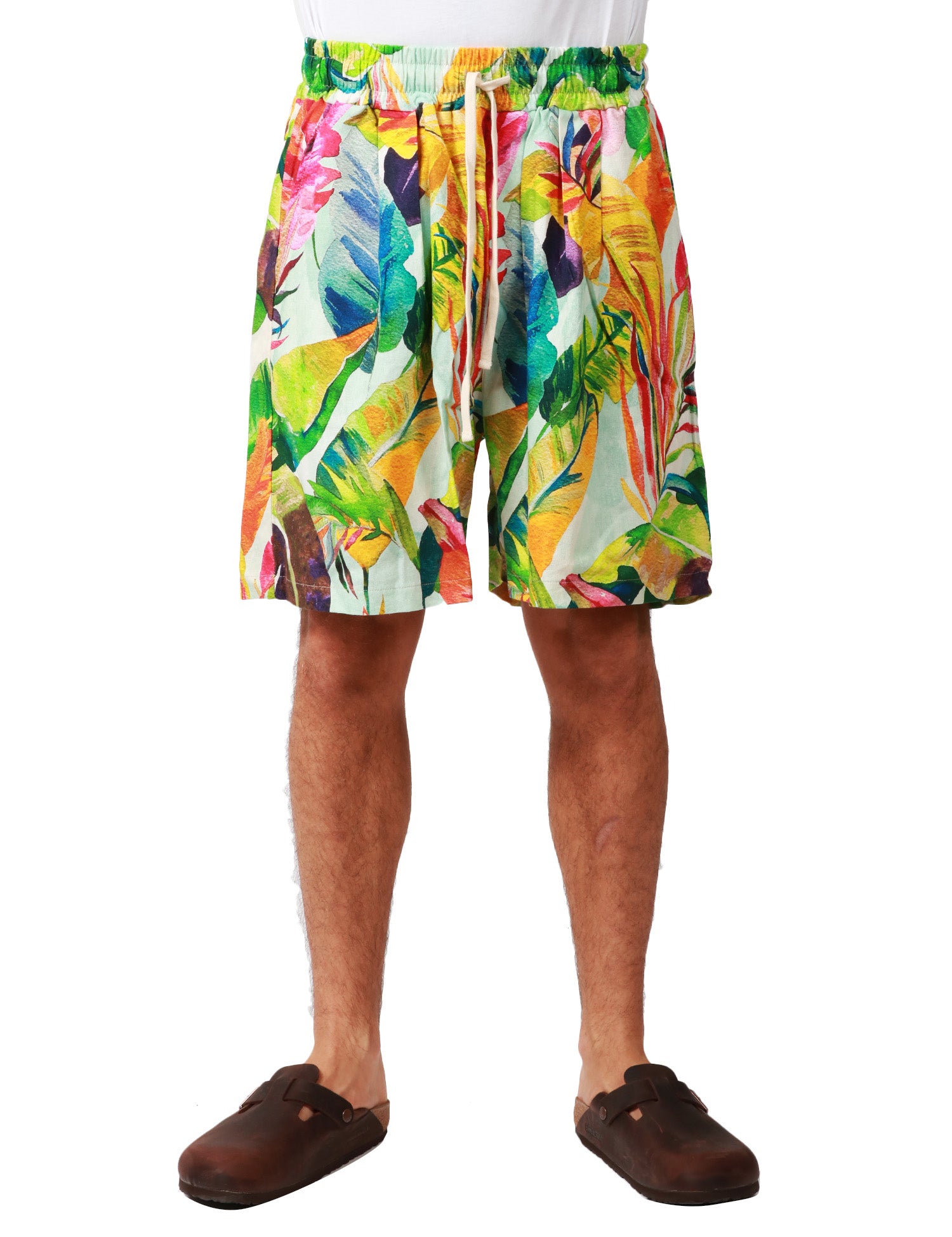 BERMUDA UOMO CALIFORNIA POSH MULTICOLOR FANTASIA HAWAY CON COULISSE
