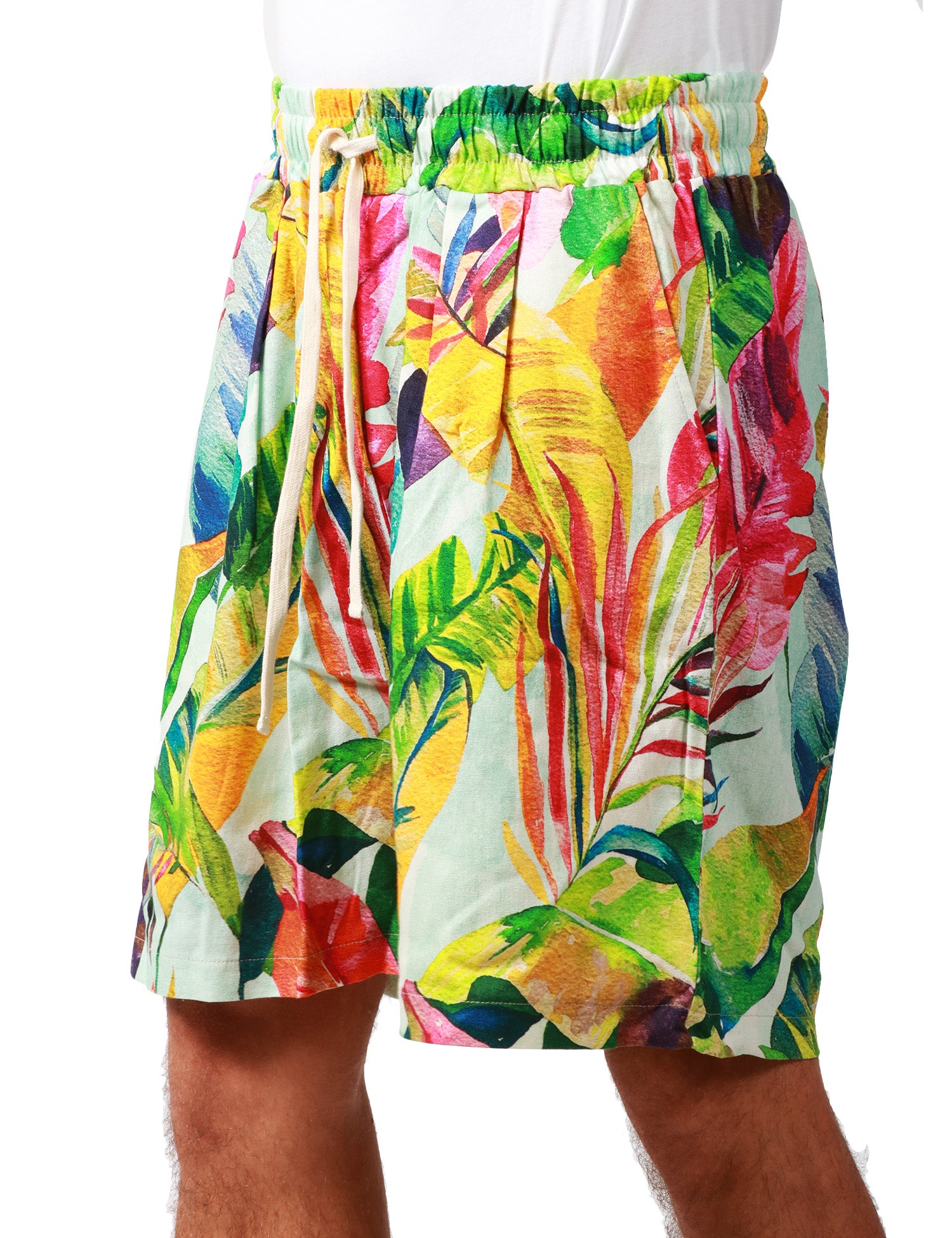 BERMUDA UOMO CALIFORNIA POSH MULTICOLOR FANTASIA HAWAY CON COULISSE