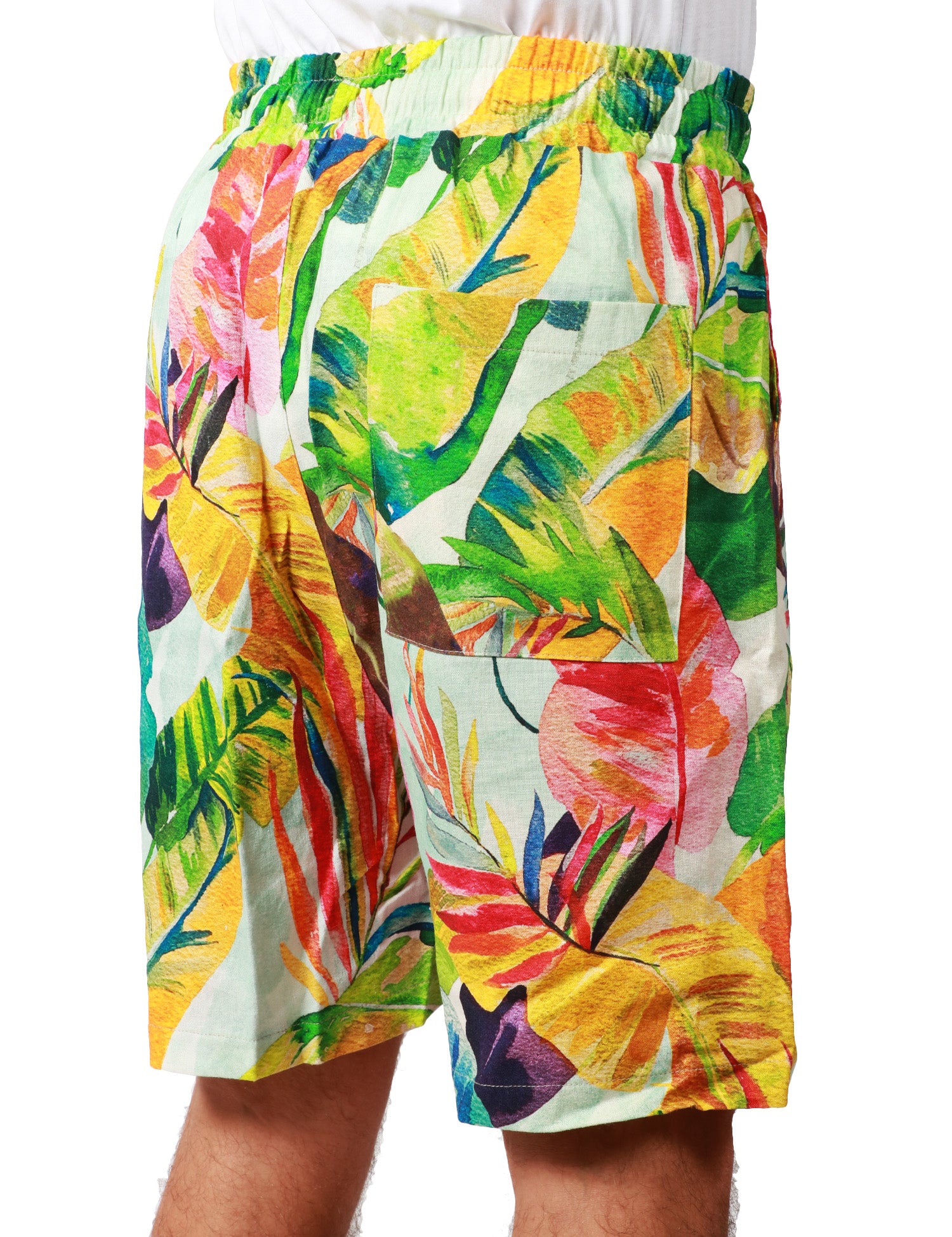BERMUDA UOMO CALIFORNIA POSH MULTICOLOR FANTASIA HAWAY CON COULISSE