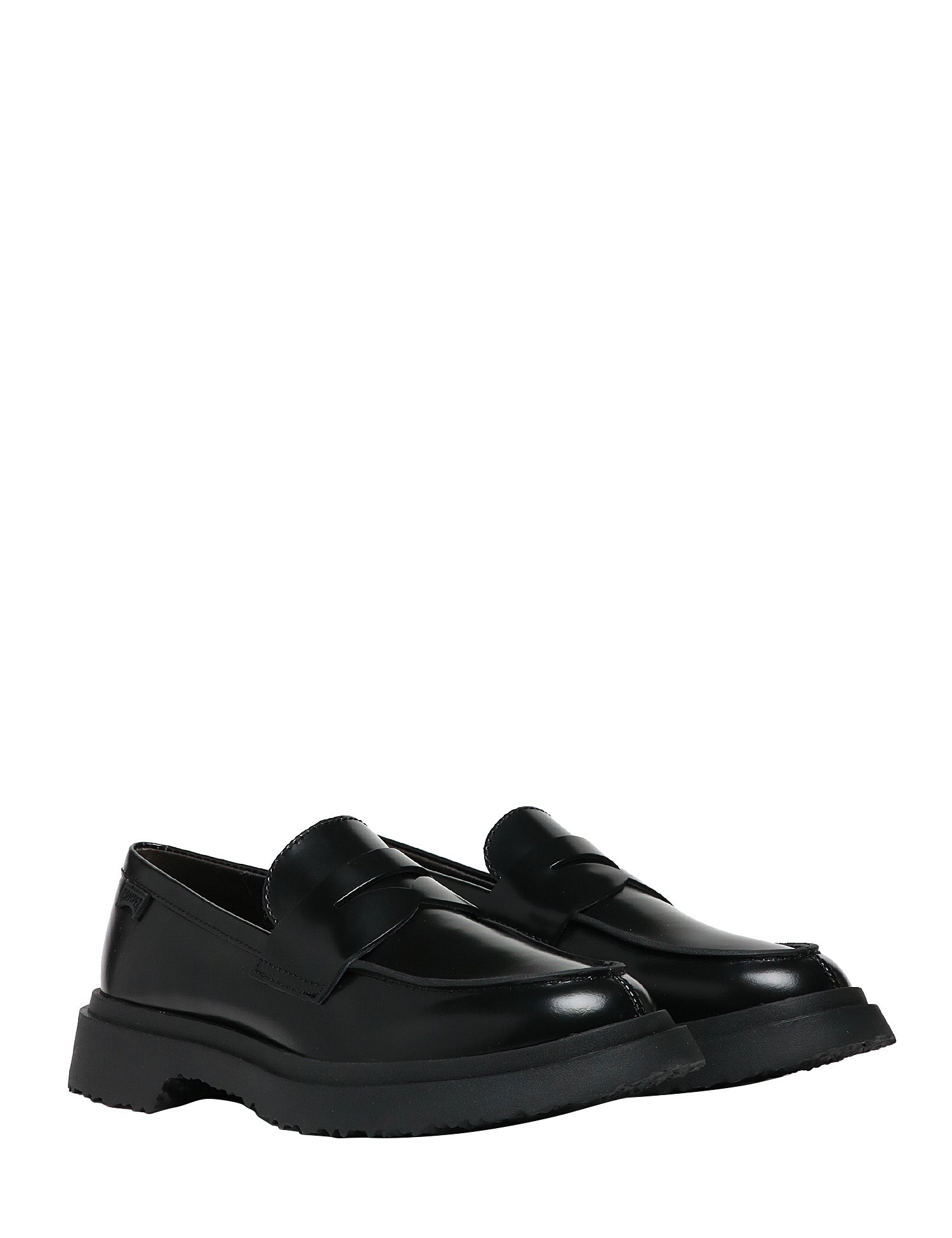 SCARPA MOCASSINO UOMO WALDEN NERO IN PELLE DI VITELLO E SOLETTA ORTHOLITE RECYCLED