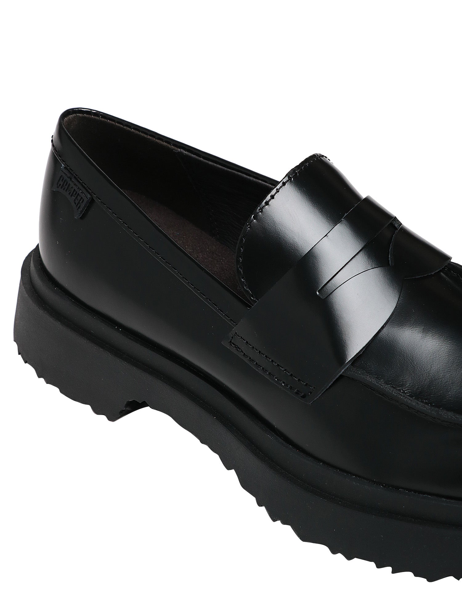 SCARPA MOCASSINO UOMO WALDEN NERO IN PELLE DI VITELLO E SOLETTA ORTHOLITE RECYCLED
